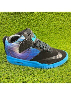 Nike LeBron Air Akronite Boys Size 6.5Y Black Walking Basketball Shoes Sneakers